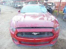 2017 Ford Mustang GT Burgundy 5.0L MT #F22745